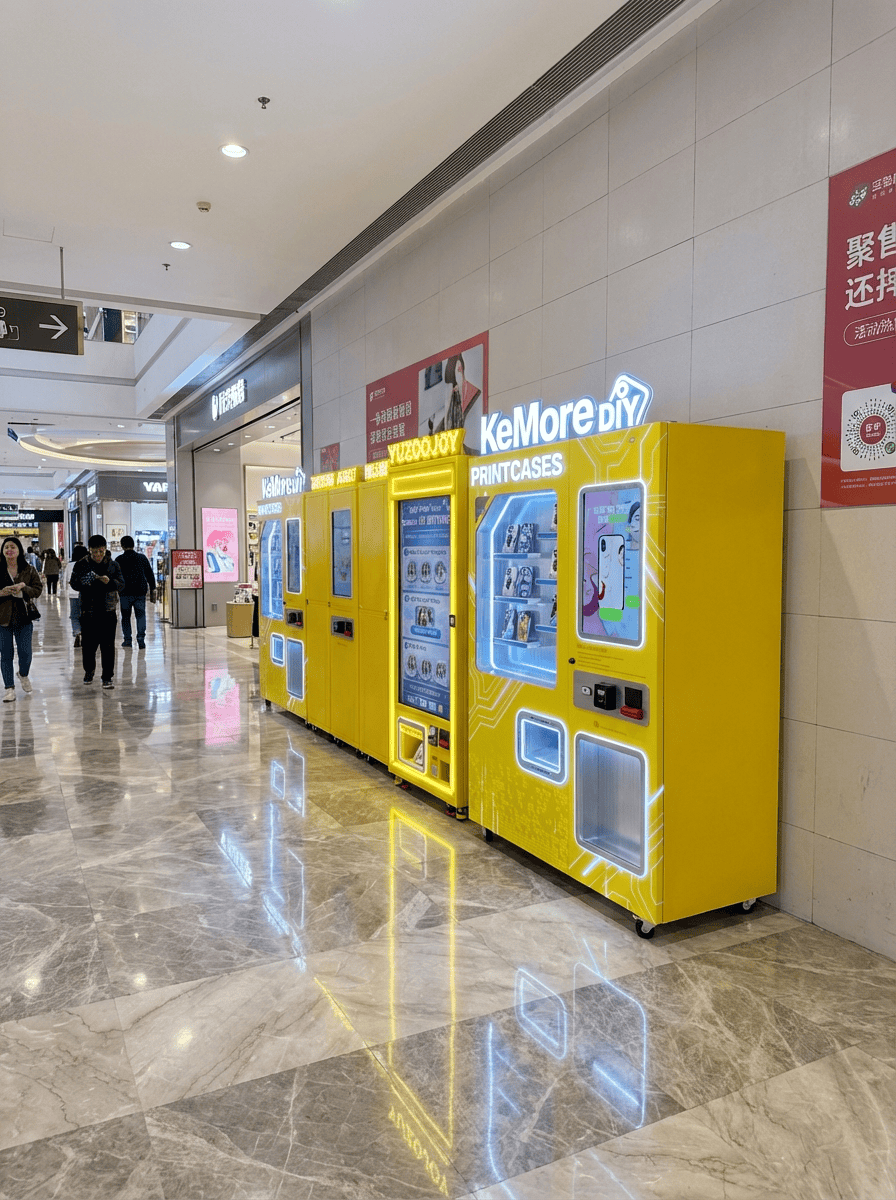 Various deployment scenarios for Kemore self-service terminals