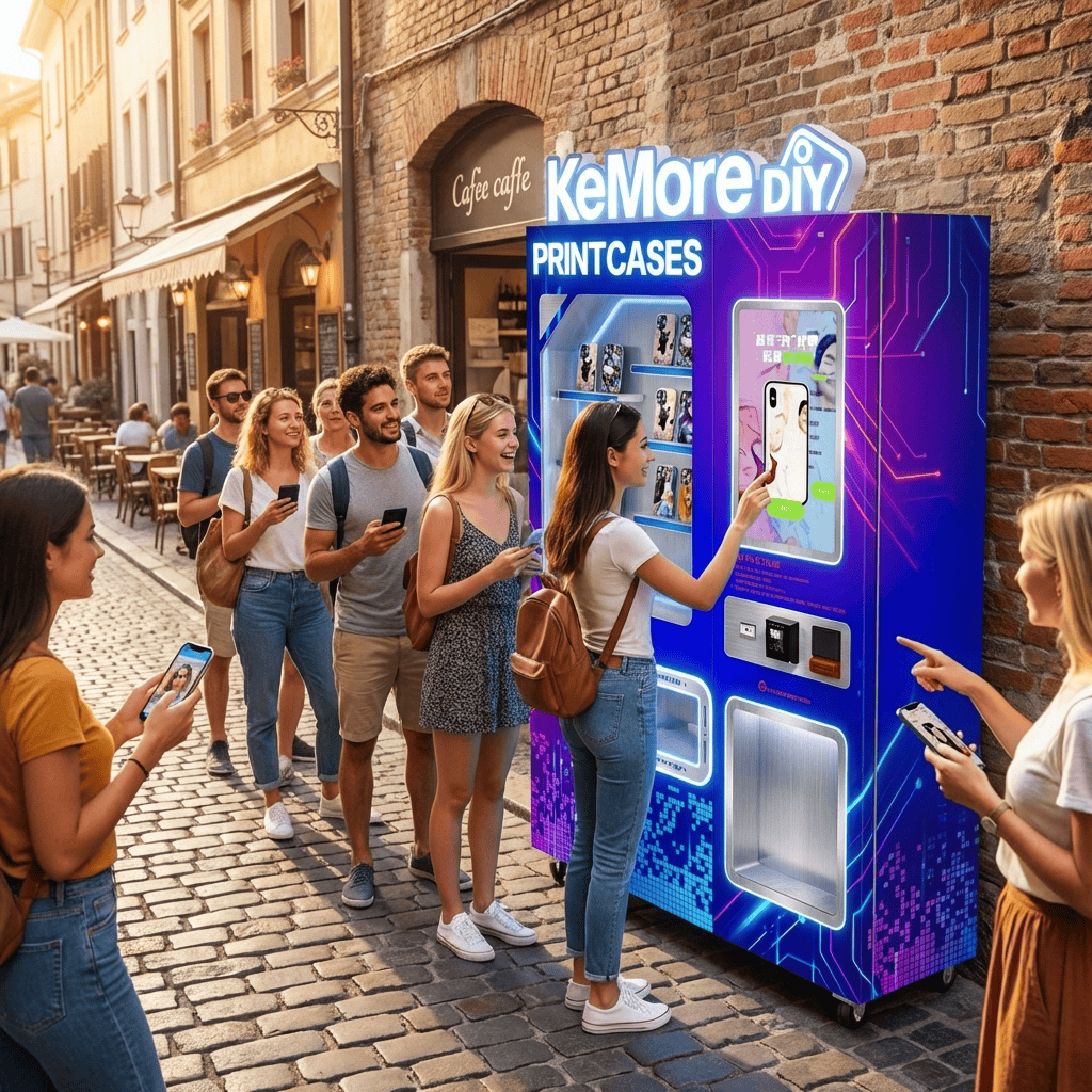 Kemore Dynamic Lenticular Phone Case Vending Machine
